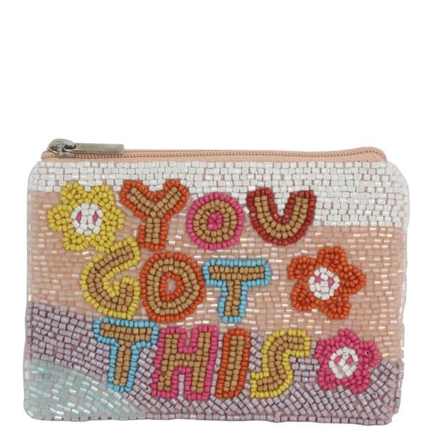 Beaded Coin Pouch