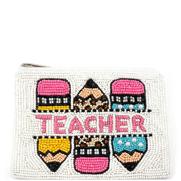 Beaded Coin Pouch