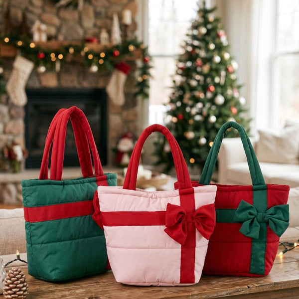 Quilted Puffer Totes