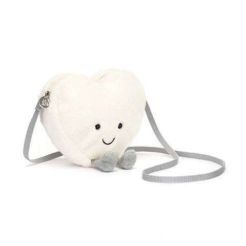 Jellycat Cream Heart Bag