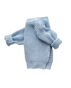Lucky Panda Kids - Chunky Knit Sweater | Blue