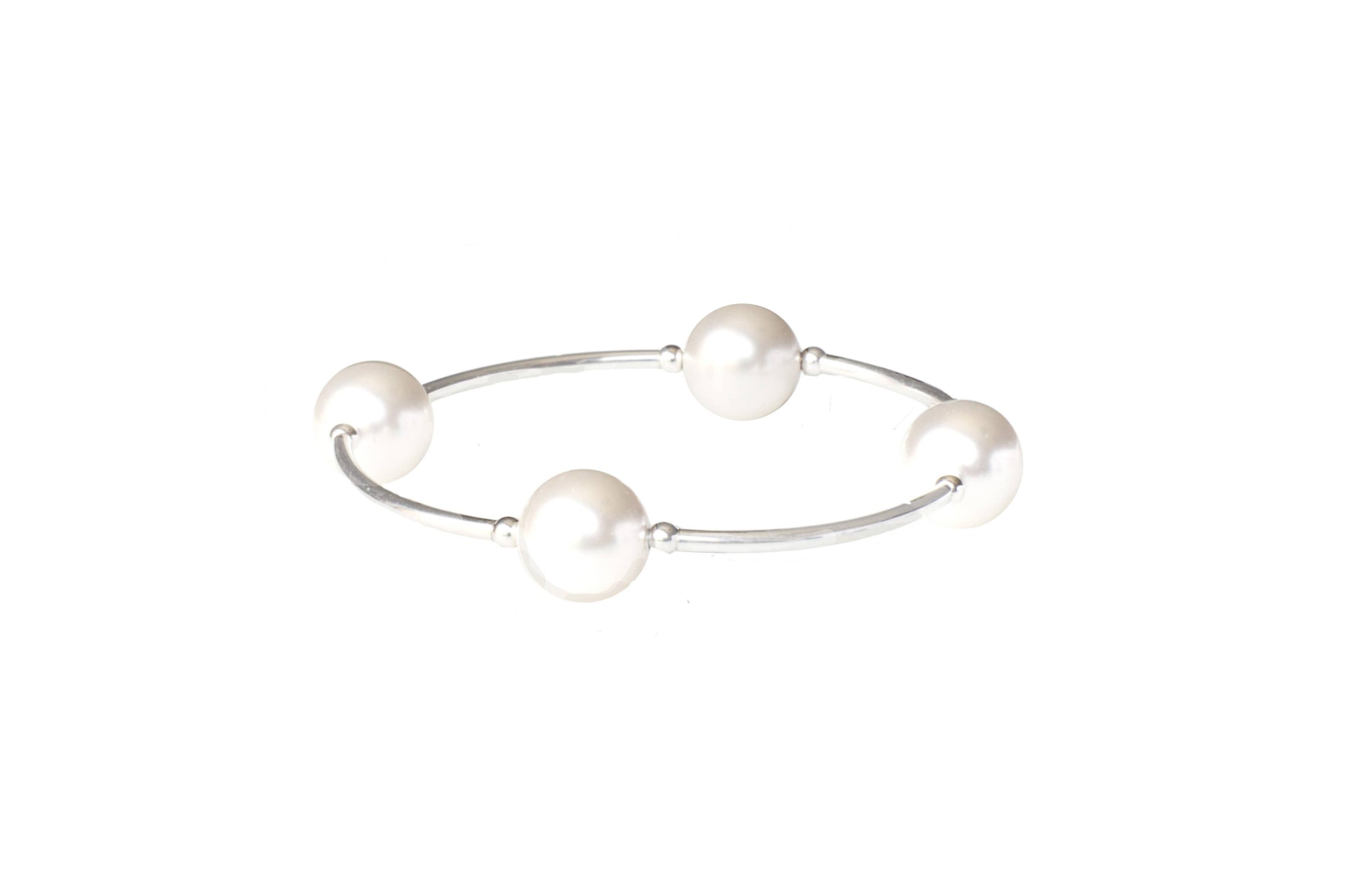 Made as Intended - 12mm White Pearl Blessing Bracelet